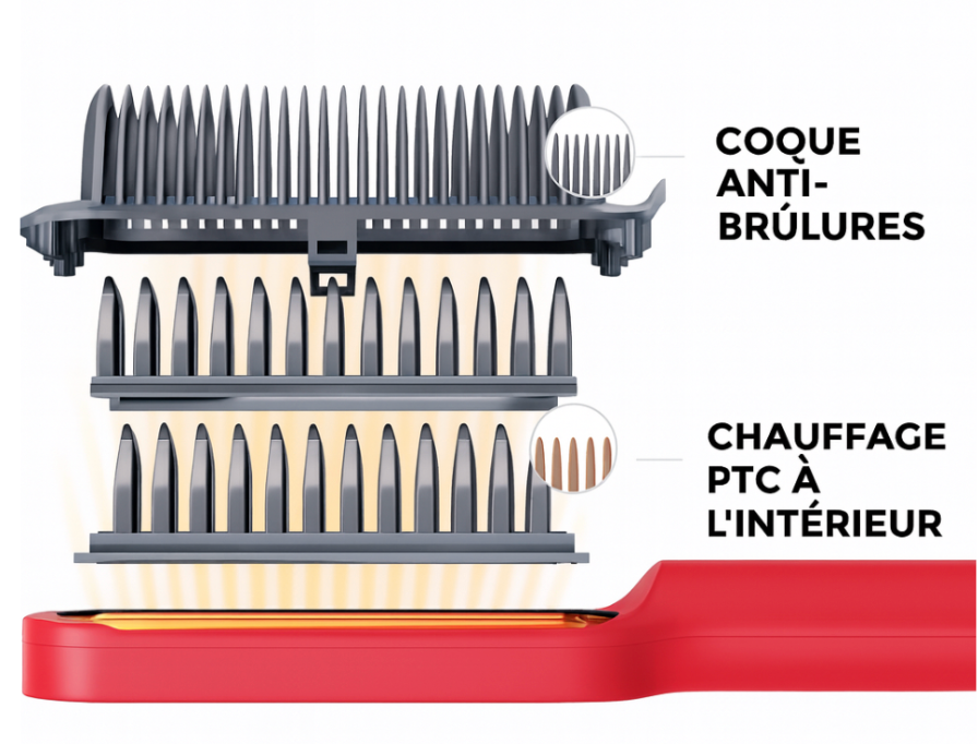 Brosse lissante OMYT